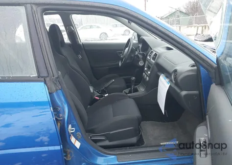 2005 Subaru Impreza Wrx from USA, damaged, VIN JF1GD29615G509296